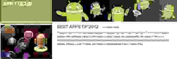 Le migliori applicazioni Android del 2012 elette da Google!