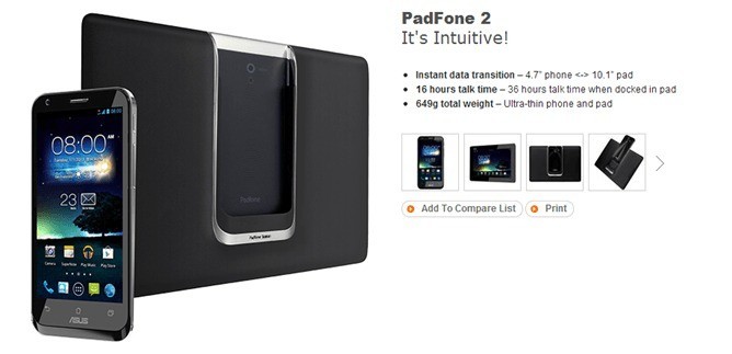 Asus PadFone 2 si aggiorna di nuovo: Jelly Bean 4.1.2 e tanti miglioramenti!