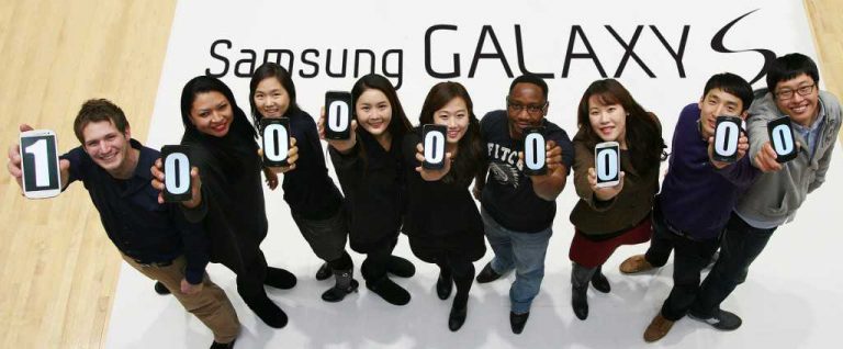 Samsung ha venduto oltre 100 milioni di prodotti della serie Galaxy S in meno di 2 anni!
