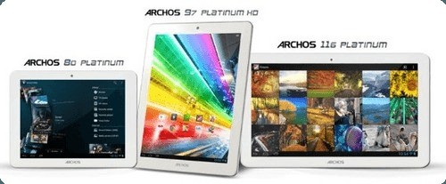 Archos presenta i nuovi tablet della linea Platinum