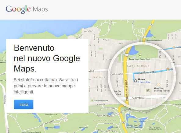 Benvenuto nel nuovo Google Maps