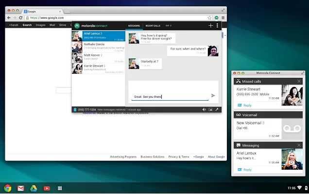 Motorola Connect: arriva l’estensione per Google Chrome…
