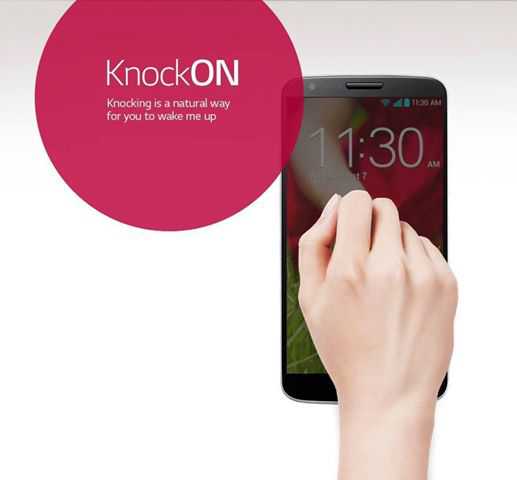 Knock Knock: come accendere l’LG G2 senza utilizzare il pulsante di accensione