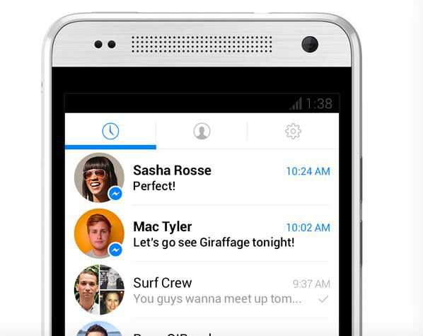 Facebook: al via i test per Messenger, nuovo look e accesso più rapido