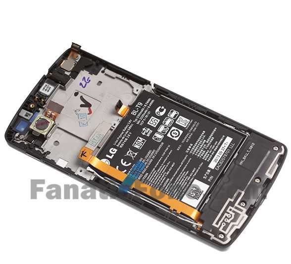 Nexus 5 foto dei circuiti interni