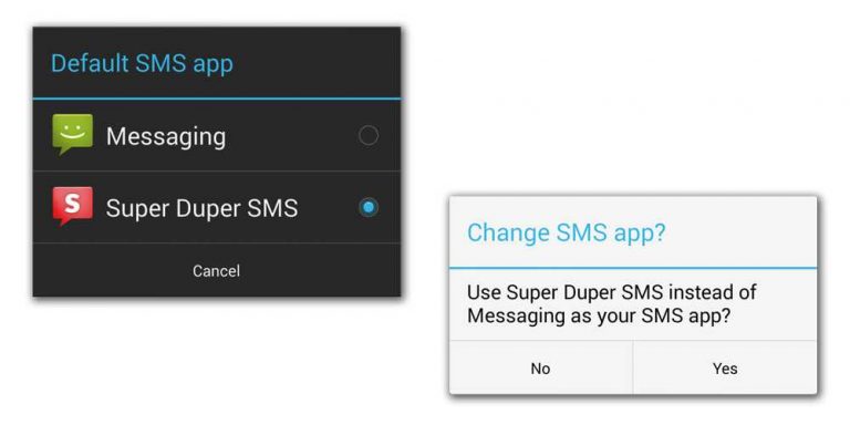 Importanti cambiamenti per gli SMS in Android KitKat