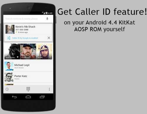 Android 4.4: disponibile l’APK della gestione telefonica per tutti!