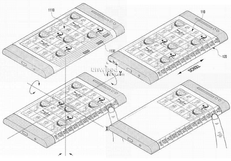 Samsung Smartphone avvolgente