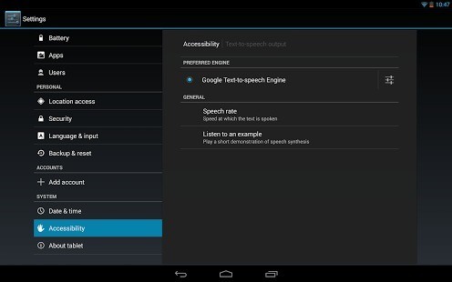 Update per l’app Sintesi vocale di Google e Maps!