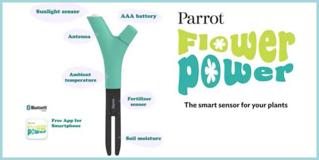 MacReport presenta Parrot Flower Power | Controllare lo stato di salute delle proprie piante via smartphone
