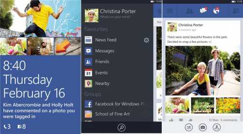 Facebook per Windows Phone 8 si aggiorna alla versione 5.2.1