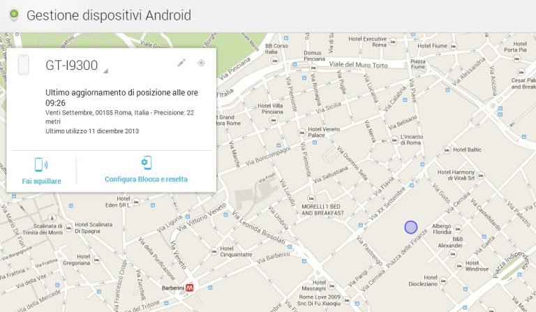 Gestione dispositivi Android sbarca sul Google Play Store per non perdere più il nostro smartphone!