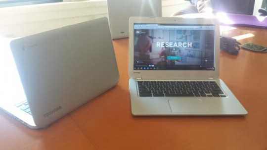 Toshiba presenta il primo Chromebook al CES 2014