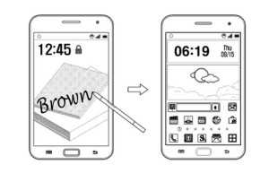 Samsung-handwriting