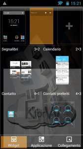 Screenshot impostazioni NGM Dynamic Maxy