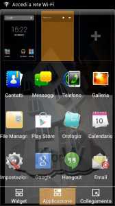 Screenshot impostazioni NGM Dynamic Maxy