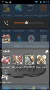 Screenshot impostazioni NGM Dynamic Maxy