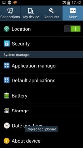 Galaxy s4 Kitkat 4.4.2_