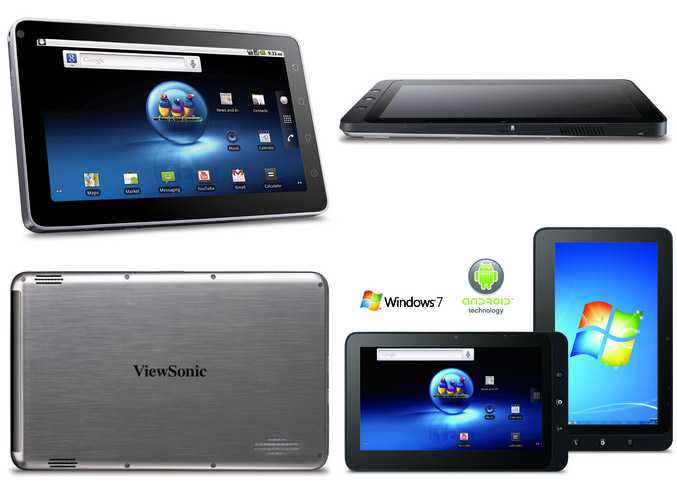 ViewSonic lancia un tablet con doppio boot Android/Windows