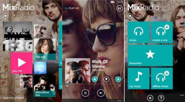 Nokia MixRadio si aggiorna per i dispositivi Lumia