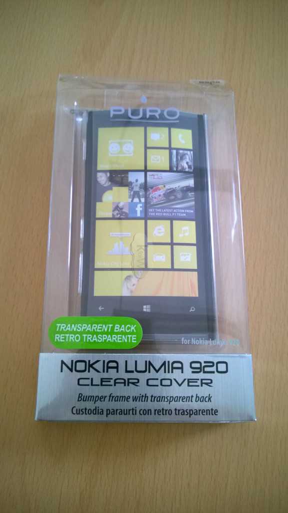 Custodia Puro Nokia Lumia 920