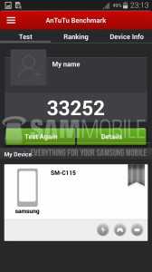 Galaxy S5 Zoom Antutu
