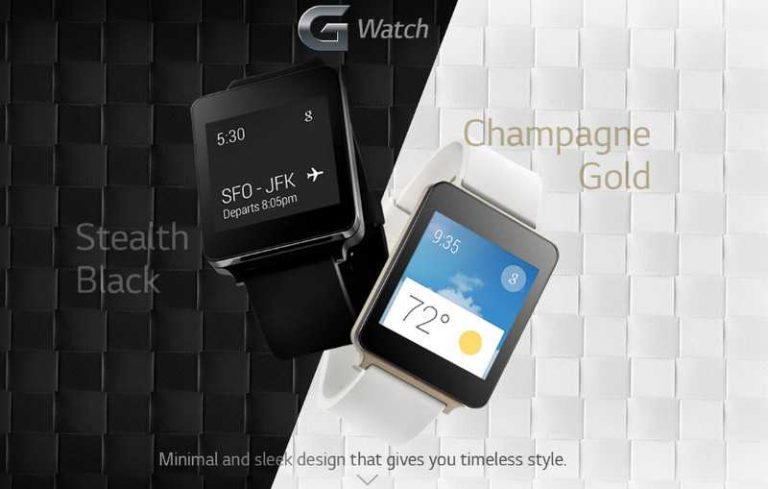 LG G Watch, la semplicità smart al polso raccontata in un’infografica