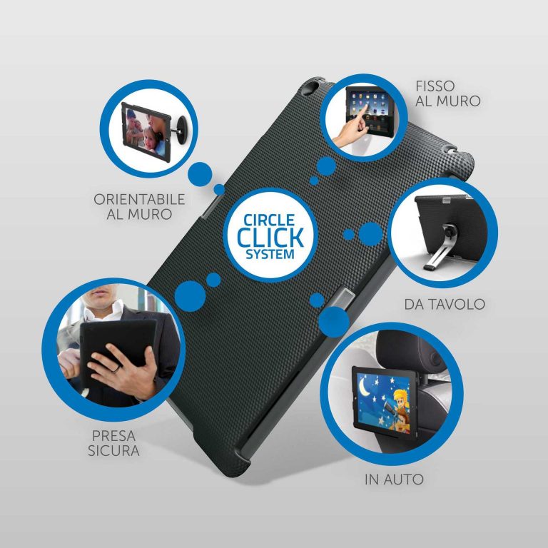 Meliconi presenta Circle Click System, per utilizzare il tablet dove e come si vuole