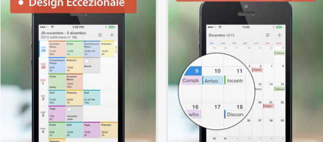 Calendar 5 per iOS, gratis solo per oggi!