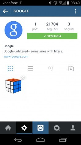 Google Instagram