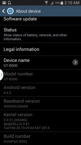 galaxy s3 kitkat