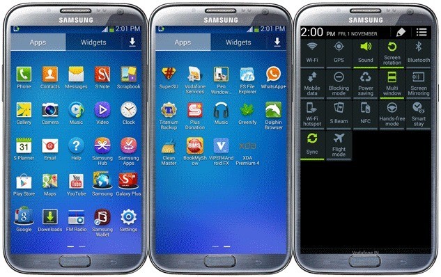 Nuova guida Completa per trasformare un Samsung Galaxy Note II in Note 3 con Android 4.4 KitKat! (Download)