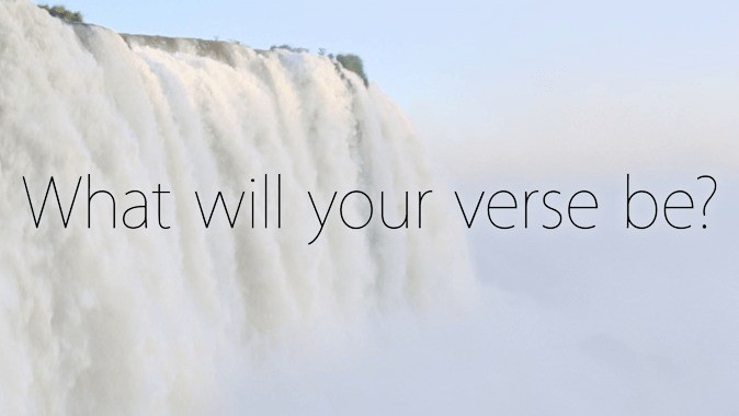 your verse