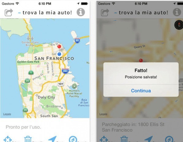 Back to my car: un’app iOS che ci permetterà di trovare la nostra auto!
