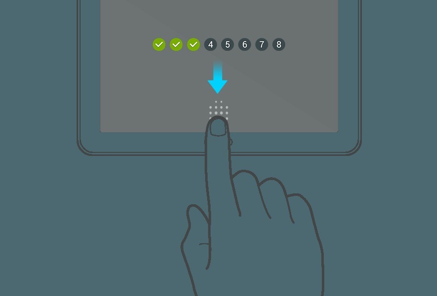 Galaxy Tab S Fingerprint