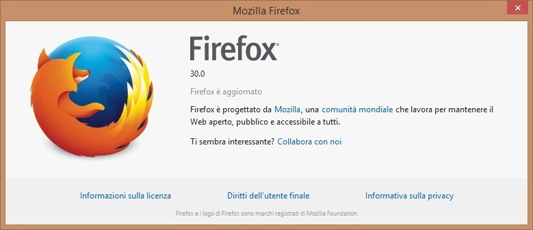 Firefox 30 in Italiano