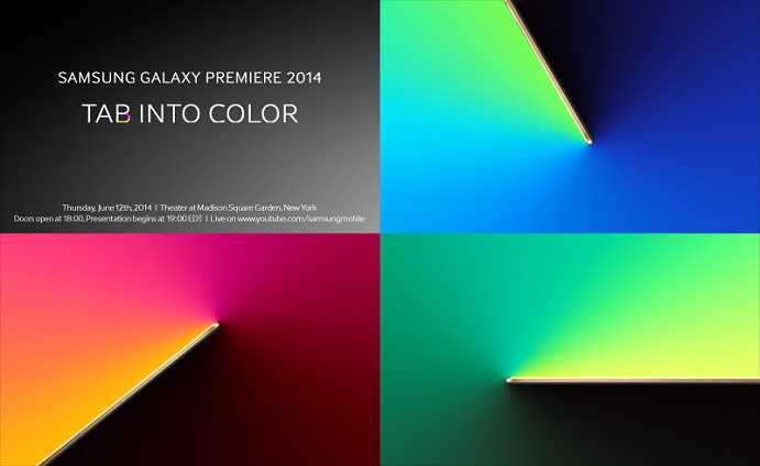 Samsung Galaxy Tab S in diretta Streaming
