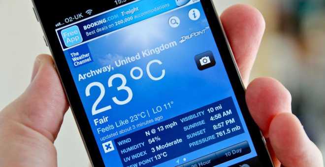 The Weather Channel sostituirà Yahoo Meteo su iOS 8?