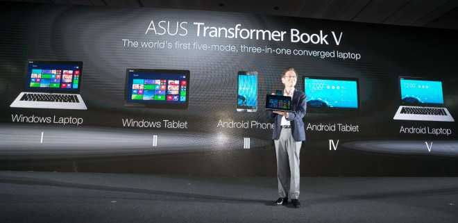 Asus Transformer Book V | Arriva il tuttofare 5 in 1 Android e Windows 8 !