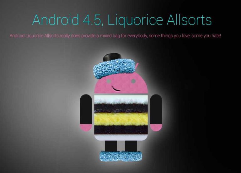 Android 4.5, ecco le prime immagini