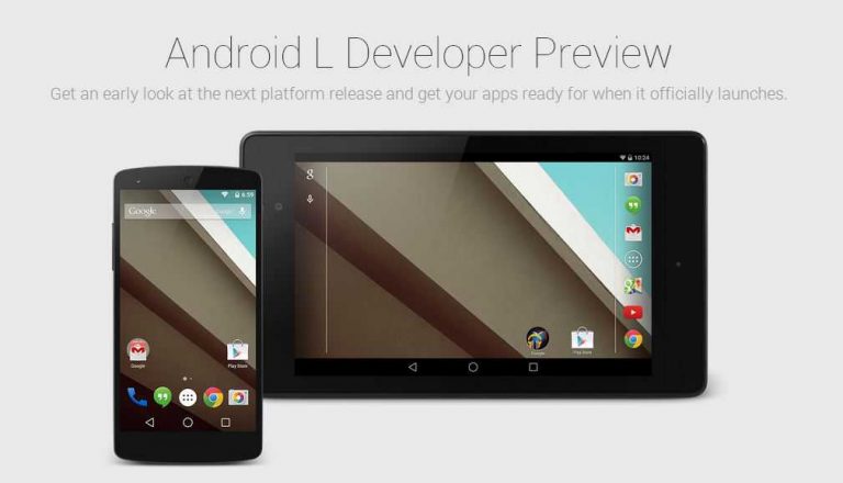 Android L Developer Preview per Nexus 5 e Nexus 7 disponibile fra poche ore!