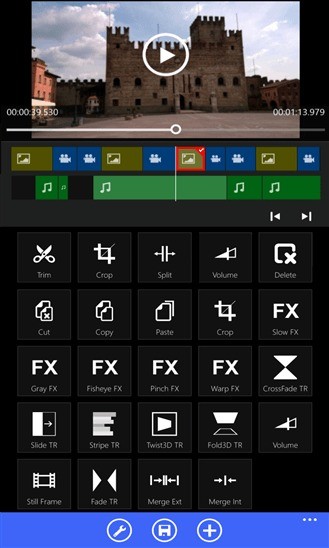 Movie Maker per Windows Phone 8.1