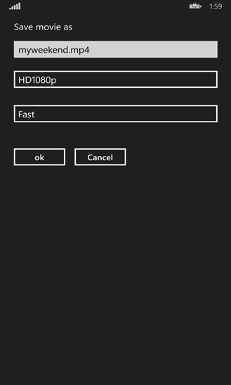 Movie Maker per Windows Phone 8.1