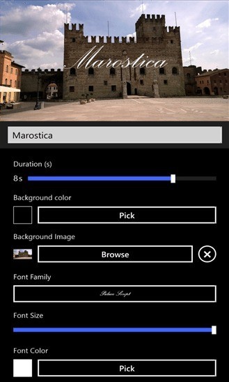 Movie Maker per Windows Phone 8.1