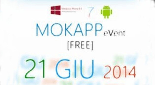 Data d’inizio Mokapp 2014:  evento tutto italiano