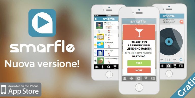 Smarfle, il player musicale intelligente per iphone