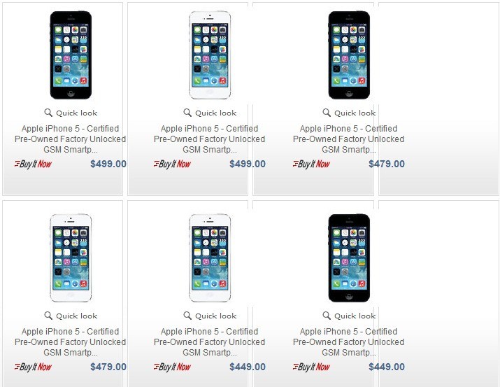 iPhone 5 ricondizionati e garantiti Apple