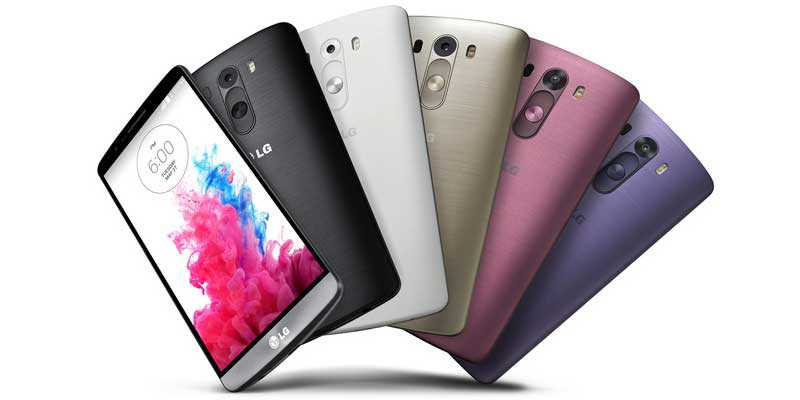 nuovi colori per LG G3