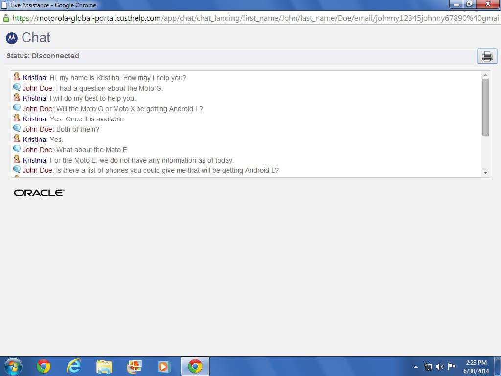 Moto G e Moto E Androd L