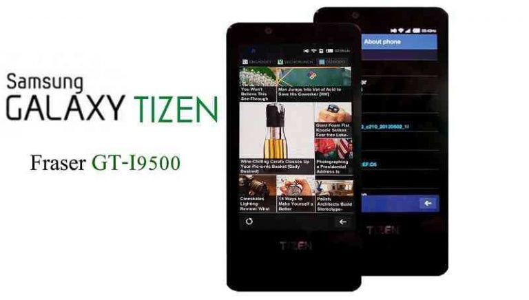 Nuovo smartphone Tizen (SM-Z130H) in test per le prove